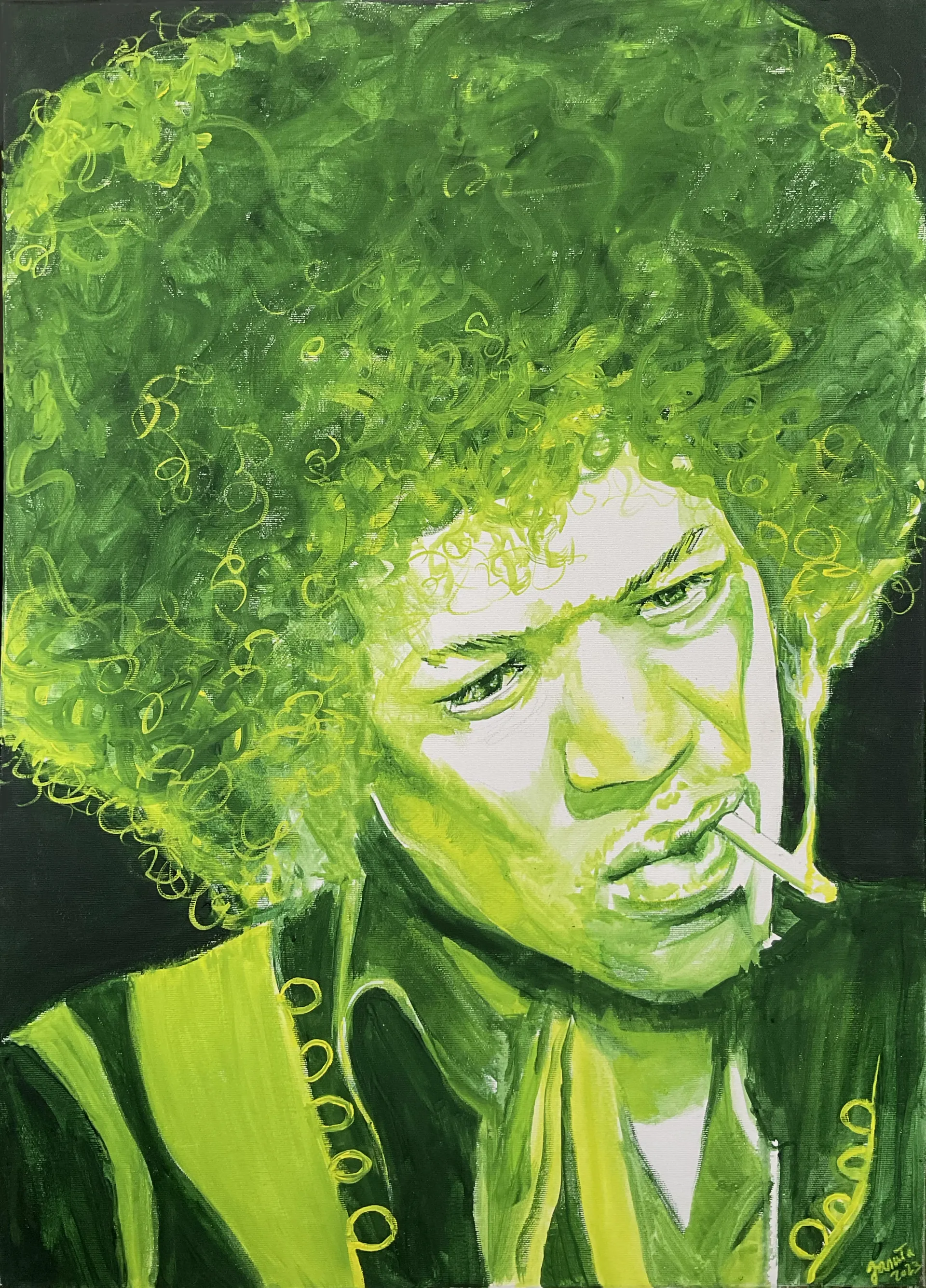 Kamila Januła - Green Haze - Jimmy Hendrix